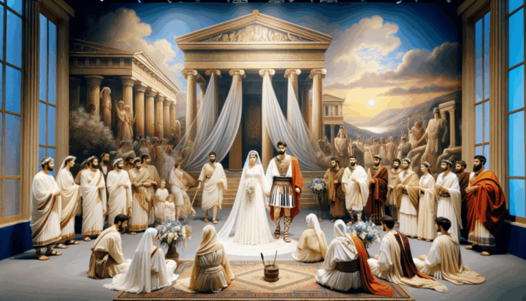 Ókori spártai esküvő művészi ábrázolása – házasság és szexualitás Spártában